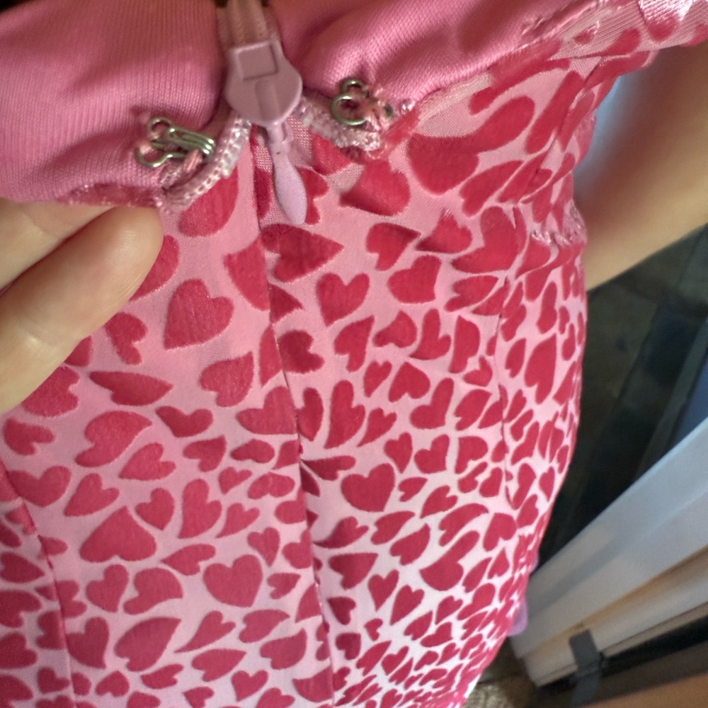 Betsey Johnson Pink Heart Mini Dress - Picture 5 of 8